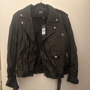 Polo Ralph Lauren Leather Moto Jacket